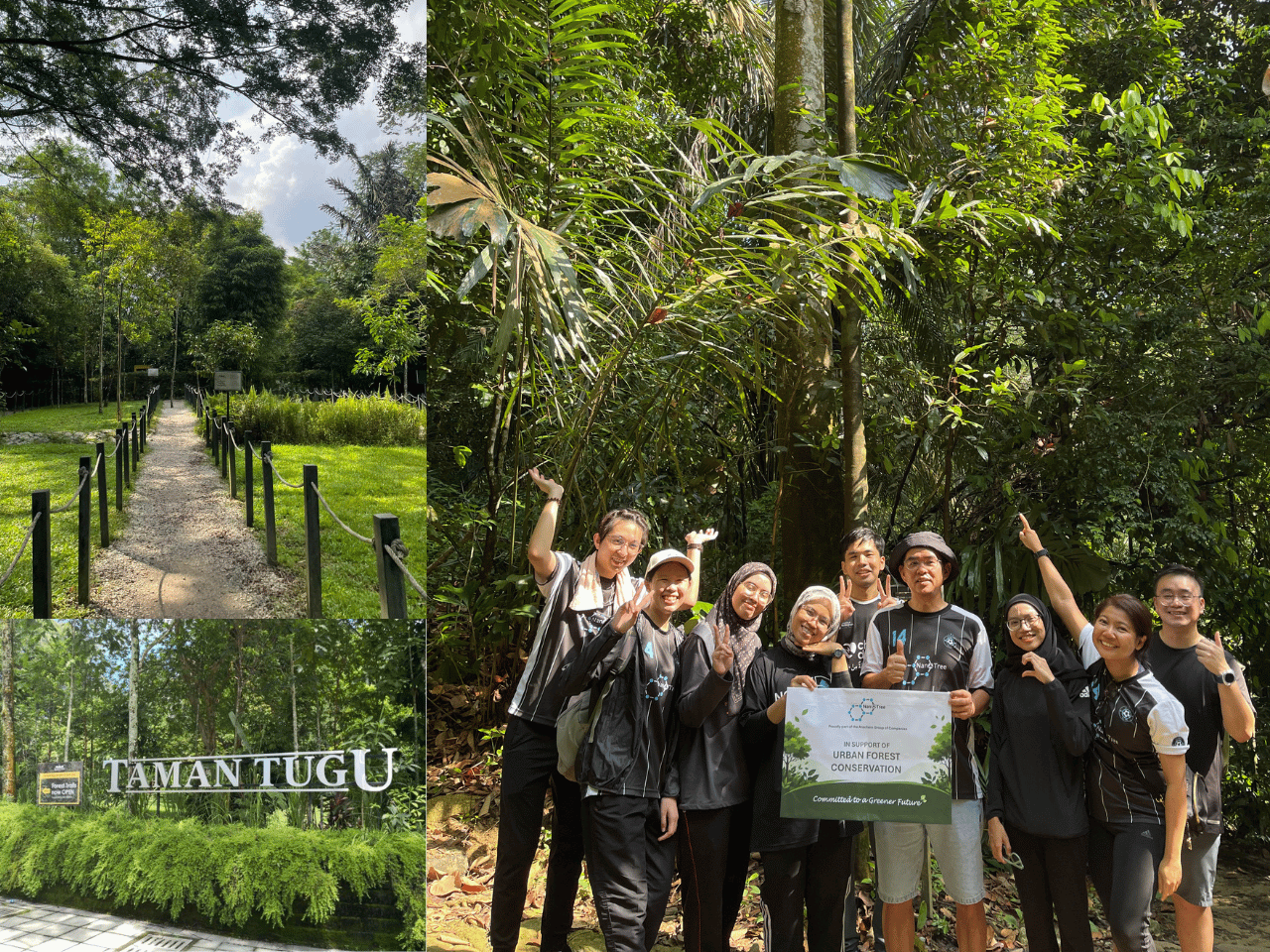 Environmental Awareness Initiative at Taman Tugu